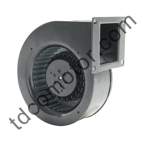 Kipas Sentrifugal Melengkung Maju 133mm AC dengan Volute