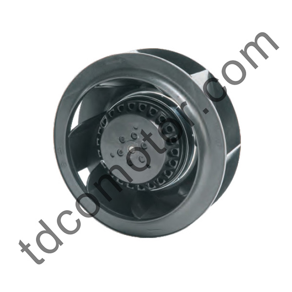 175mm AC Kipas Sentrifugal melengkung ke belakang