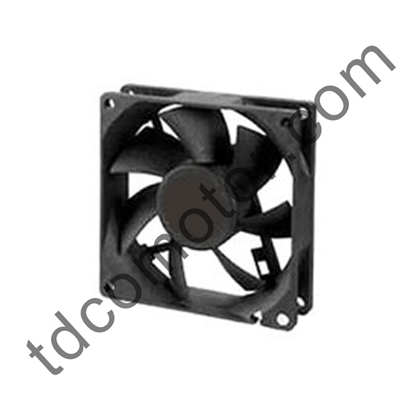 Fan Aksial DC 80x80x20 YZ-8020D Bantalan Lengan Bantalan Bola