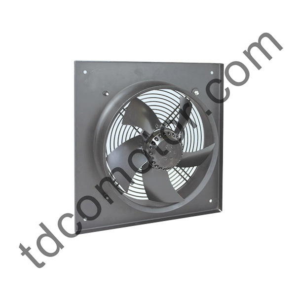 YWF-350 4E-350 100% Kawat Tembaga 350mm Kipas Aksial dengan Bingkai